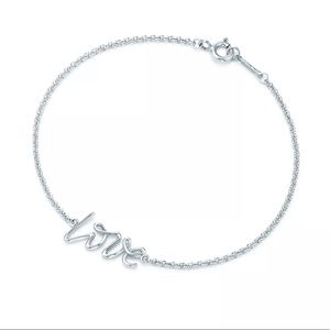 Tiffany’s Paloma’s Graffiti Love Bracelet